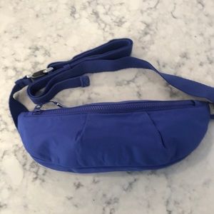 Blurple Fanny pack from Athelta